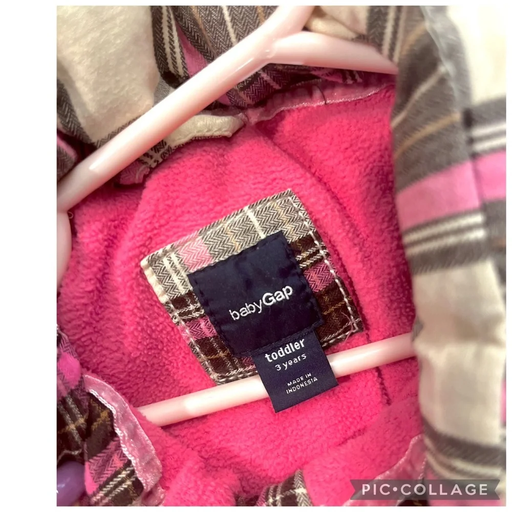 GAP baby plaid